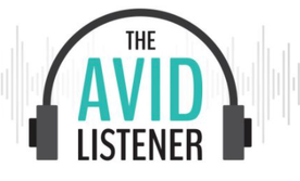 Header Image from blog depicting headphones with The Avid Listener text. Image hyperlinked to blog home page.